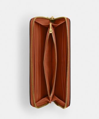 エッセンシャル スリム アコーディオン ジップ ウォレット | COACH